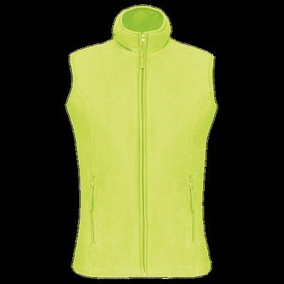 Chaleco micropolar para chica Amarillo XXL