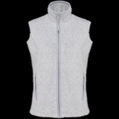 Chaleco micropolar para chica Ash Heather XL