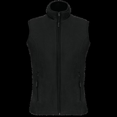 Chaleco micropolar para chica Black Xl