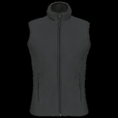 Chaleco micropolar para chica DARK GREY M