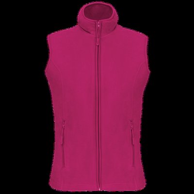 Chaleco micropolar para chica Fuchsia L
