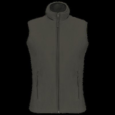 Chaleco micropolar para chica Green Olive 3XL