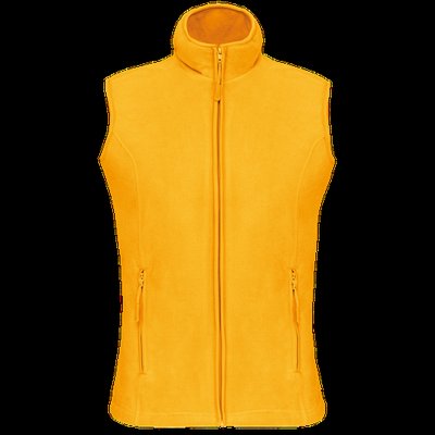 Chaleco micropolar para chica Yellow XS