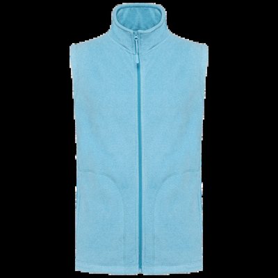Chaleco micropolar hombre cremallera y bolsillos Cloudy Blue Heather Xxl