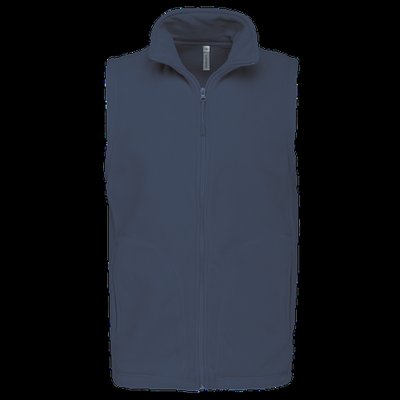 Chaleco micropolar hombre cremallera y bolsillos Deep Blue S