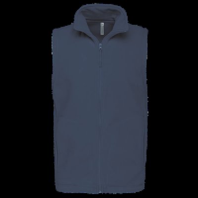Chaleco micropolar hombre cremallera y bolsillos Deep Blue Xxl