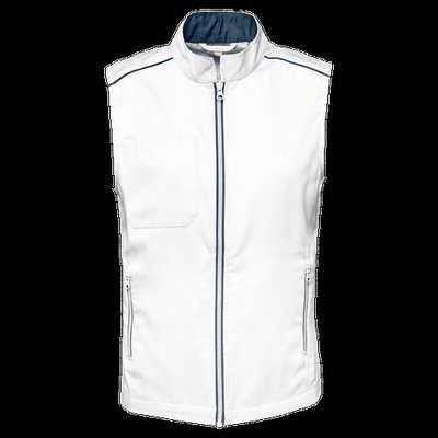 Chaleco mujer con bolsillos White / Navy M