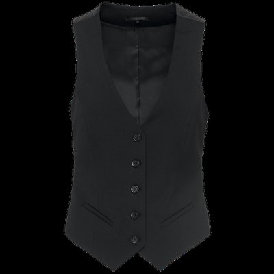 Chaleco mujer entallado Black 42 FR