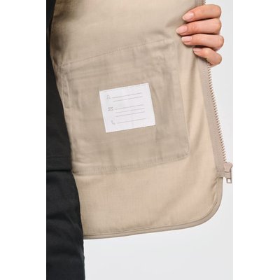 Chaleco multibolsillos con forro unisex