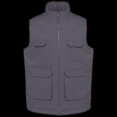 Chaleco multibolsillos unisex Convoy Grey M