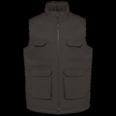 Chaleco multibolsillos unisex Dark Grey Xl