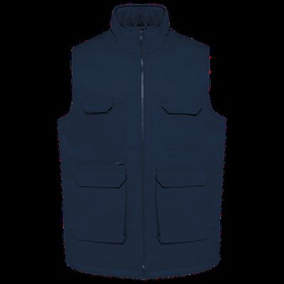 Chaleco multibolsillos unisex Navy XXL