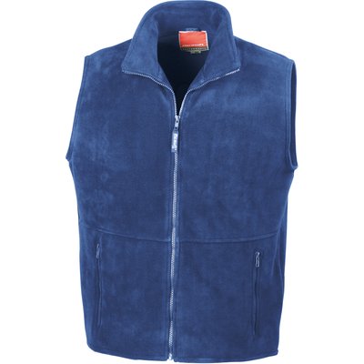 Chaleco Polar con Bolsillos Royal Blue XXL