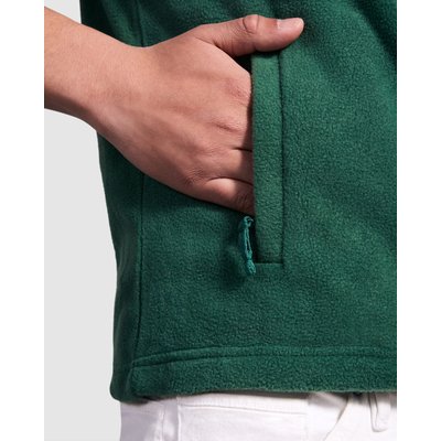 Chaleco Polar Cuello Alto 2 Bolsillos