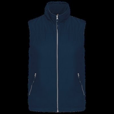 Chaleco polar hombre con bolsillos Navy M