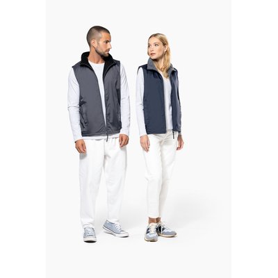 Chaleco polar unisex con cremallera