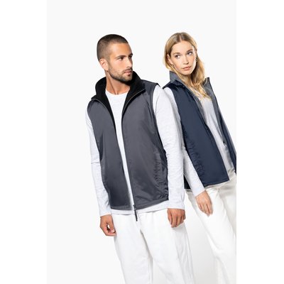 Chaleco polar unisex con cremallera