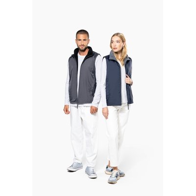 Chaleco polar unisex con cremallera