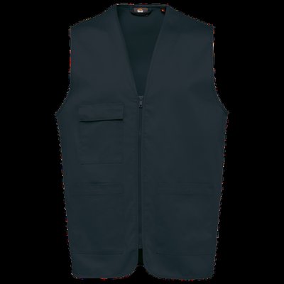Chaleco polialgodón multibolsillos Navy 4Xl