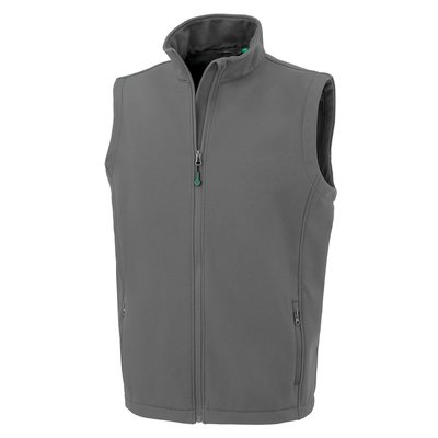 Chaleco reciclado impermeable hombre Grey L