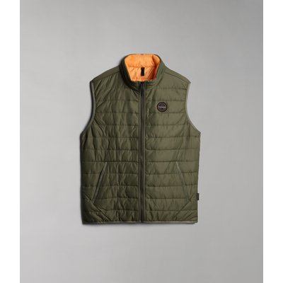 Chaleco con relleno aislante reciclado Green Lichen S