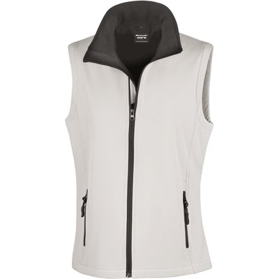 Chaleco Resistente al agua y cortavientos White / Black L
