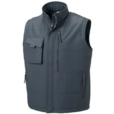 Chaleco Ropa laboral con bolsillos Convoy Grey M