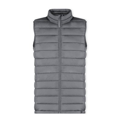 Chaleco RPET Cortavientos Unisex Gri L