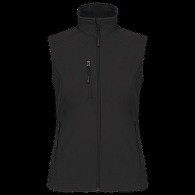 Chaleco sofshell mujer impermeable Black Xl