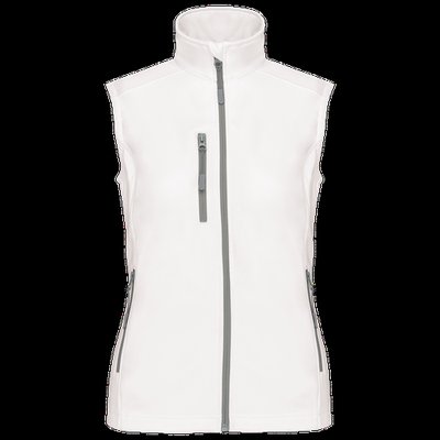 Chaleco sofshell mujer impermeable White 4Xl