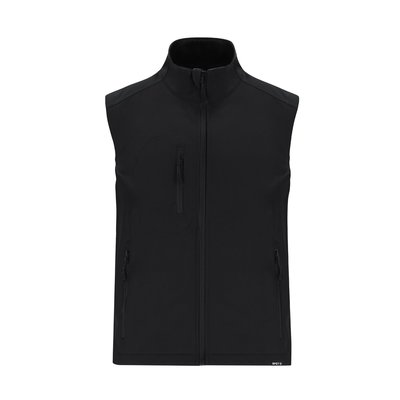 Chaleco Soft Shell RPET impermeable Neg L