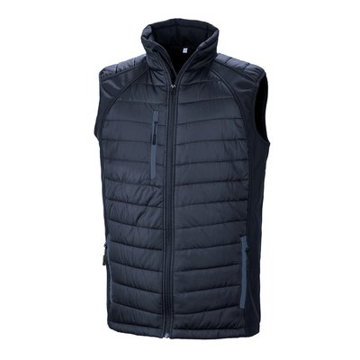Chaleco Softshell acolchado reciclado Navy / Navy M