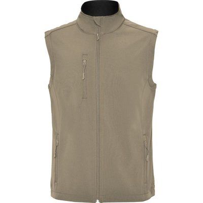 Chaleco softshell cremallera y forro polar Arena Oscuro S