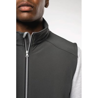 Chaleco softshell hombre 2 capas