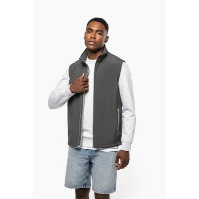 Chaleco softshell hombre 2 capas