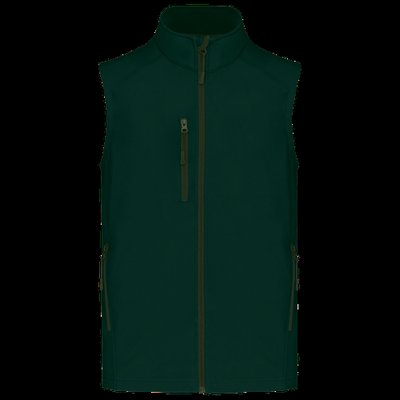 Chaleco softshell hombre impermeable Bottle Green 3XL
