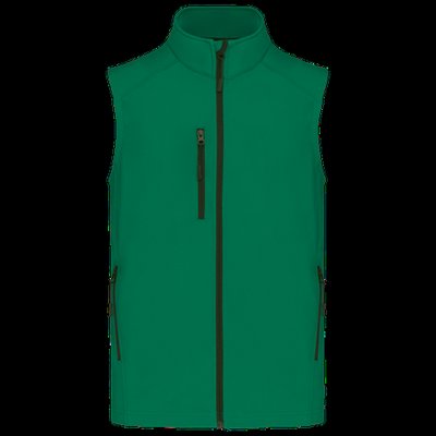 Chaleco softshell hombre impermeable Kelly Green 4XL