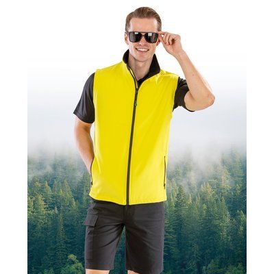 Chaleco Softshell hombre resistente al agua