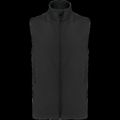 Chaleco Softshell Unisex Black L