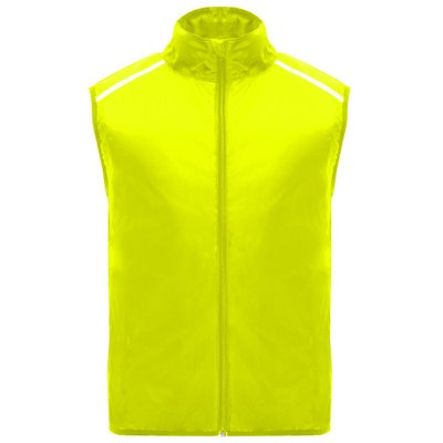 Chaleco técnico de running Amarillo Fluor XL