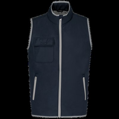 Chaleco térmico impermeable cortavientos Navy M