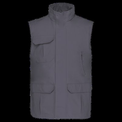 Chaleco de trabajo de poliéster Convoy Grey 3Xl