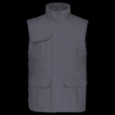 Chaleco de trabajo de poliéster Convoy Grey 4XL