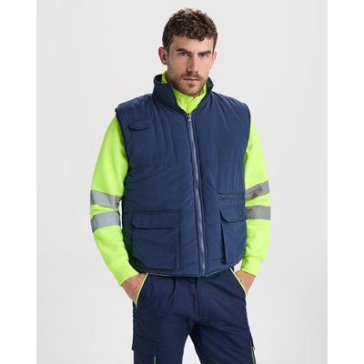 Chaleco Trabajo Reversible Multibolsillos