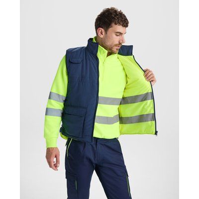 Chaleco Trabajo Reversible Multibolsillos