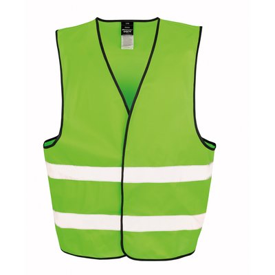 Chaleco de varios colores con banda de alta visibilidad Lime S/M