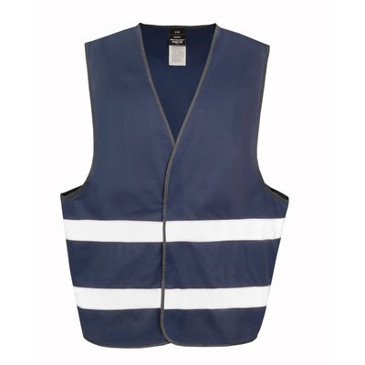 Chaleco de varios colores con banda de alta visibilidad Navy Xxl/3Xl