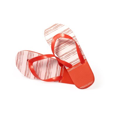 Chanclas diseño bicolor Roj Muj