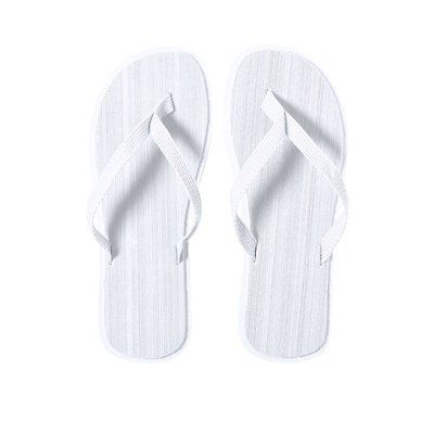 Chanclas con gruesa suela bicolor Bla Hom