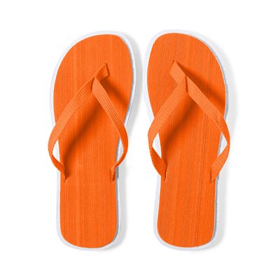 Chanclas con gruesa suela bicolor Nara Hom